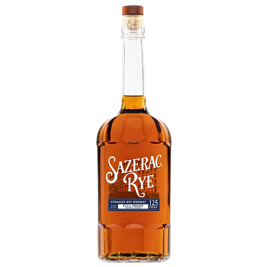 Buy Sazerac Rye Full Proof Straight Rye Whiskey 125 Proof 750ml - Bottle Shipping 