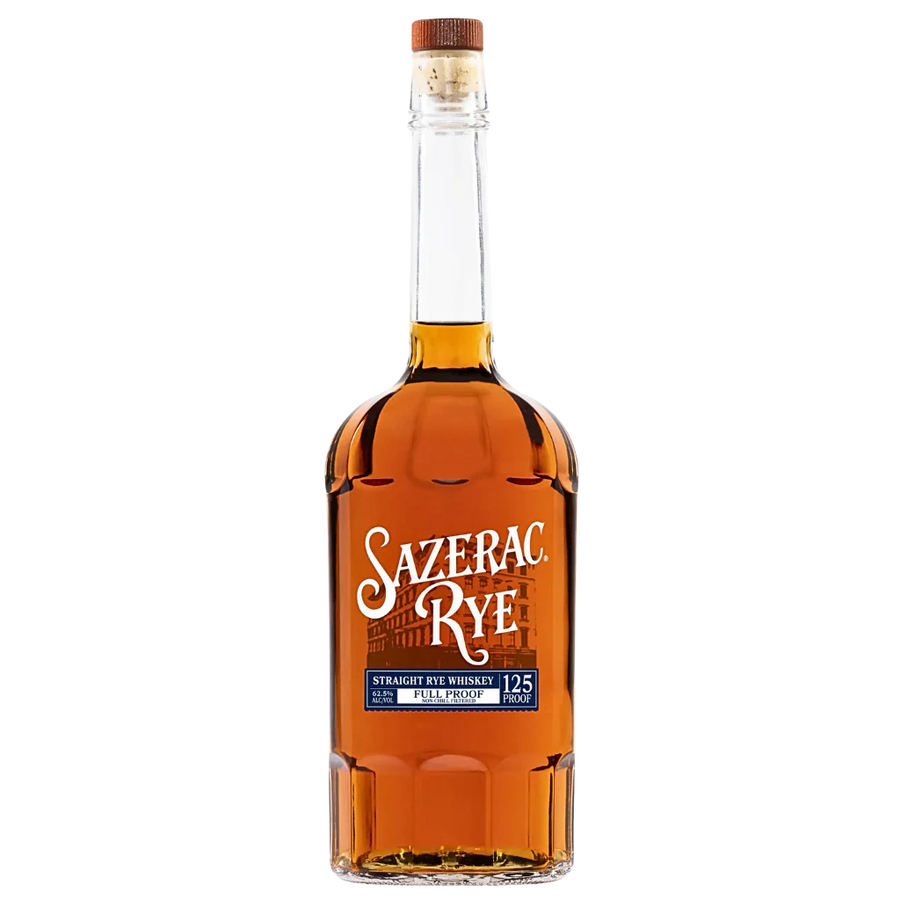 Buy Sazerac Rye Full Proof Straight Rye Whiskey 125 Proof 750ml - Bottle Shipping 