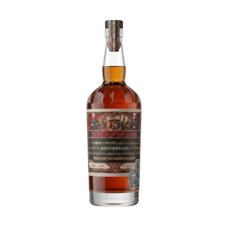 Buy Smith & Wesson 7 Year Straight Bourbon Whiskey | Bottle Shipping 
