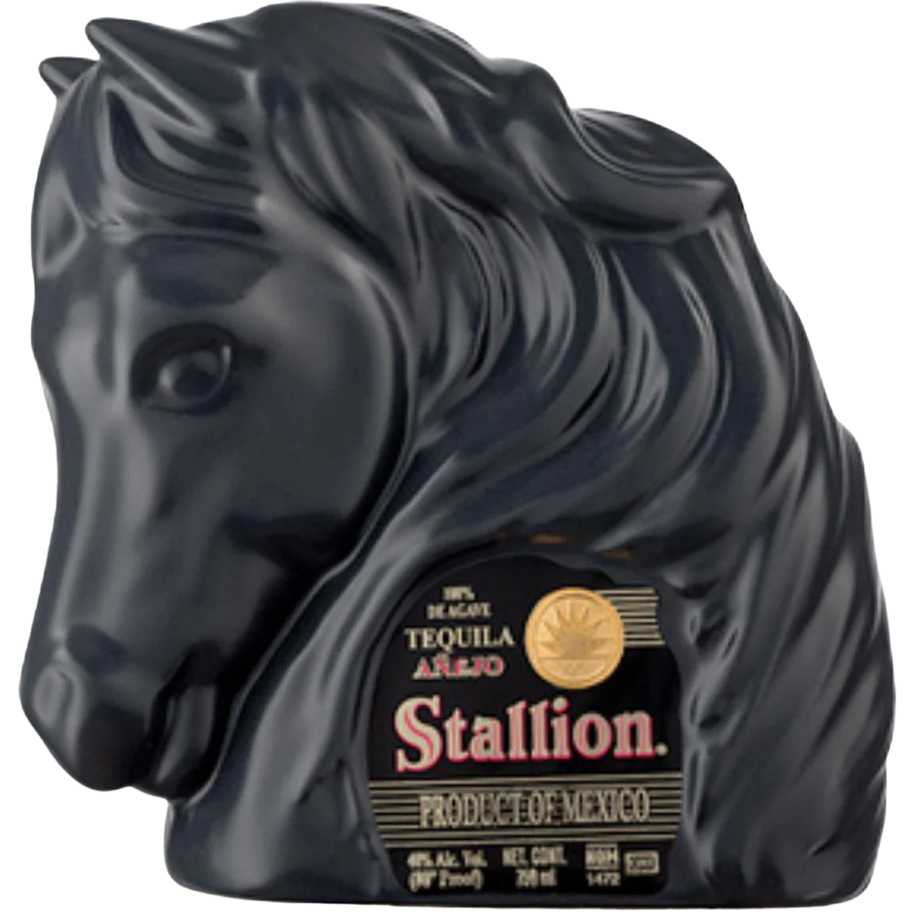 Buy Stallion Anejo Ceramic Tequila - Bottle Shipping