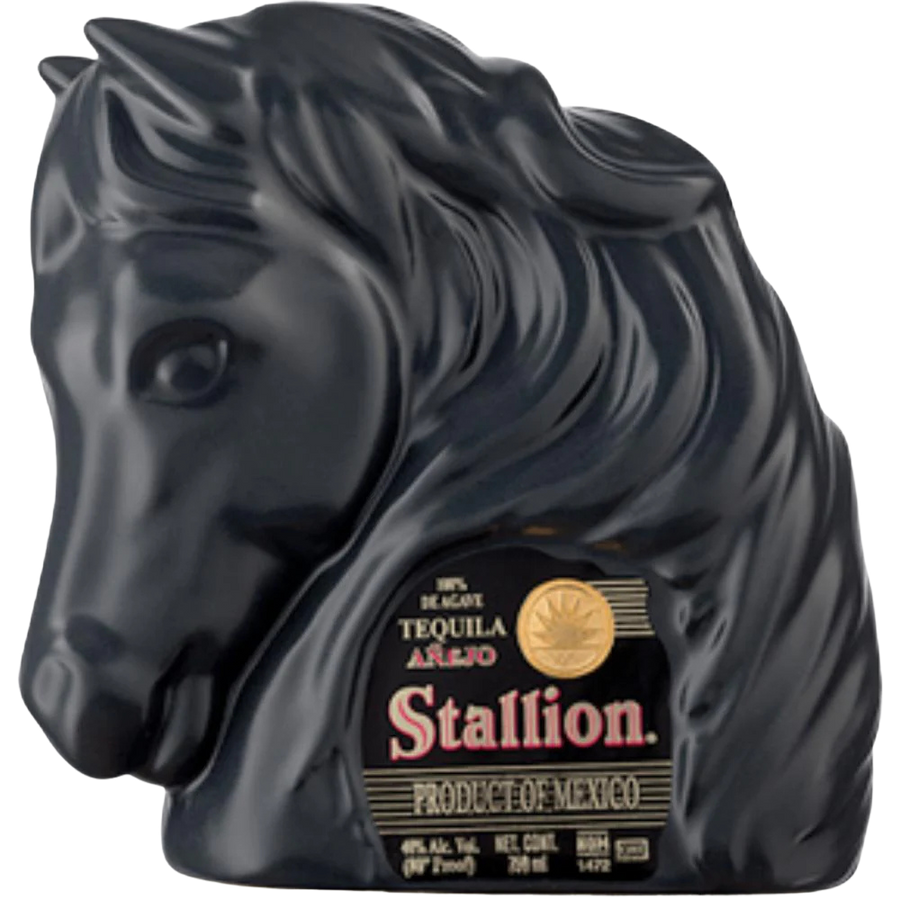 Buy Stallion Anejo Ceramic Tequila - Bottle Shipping