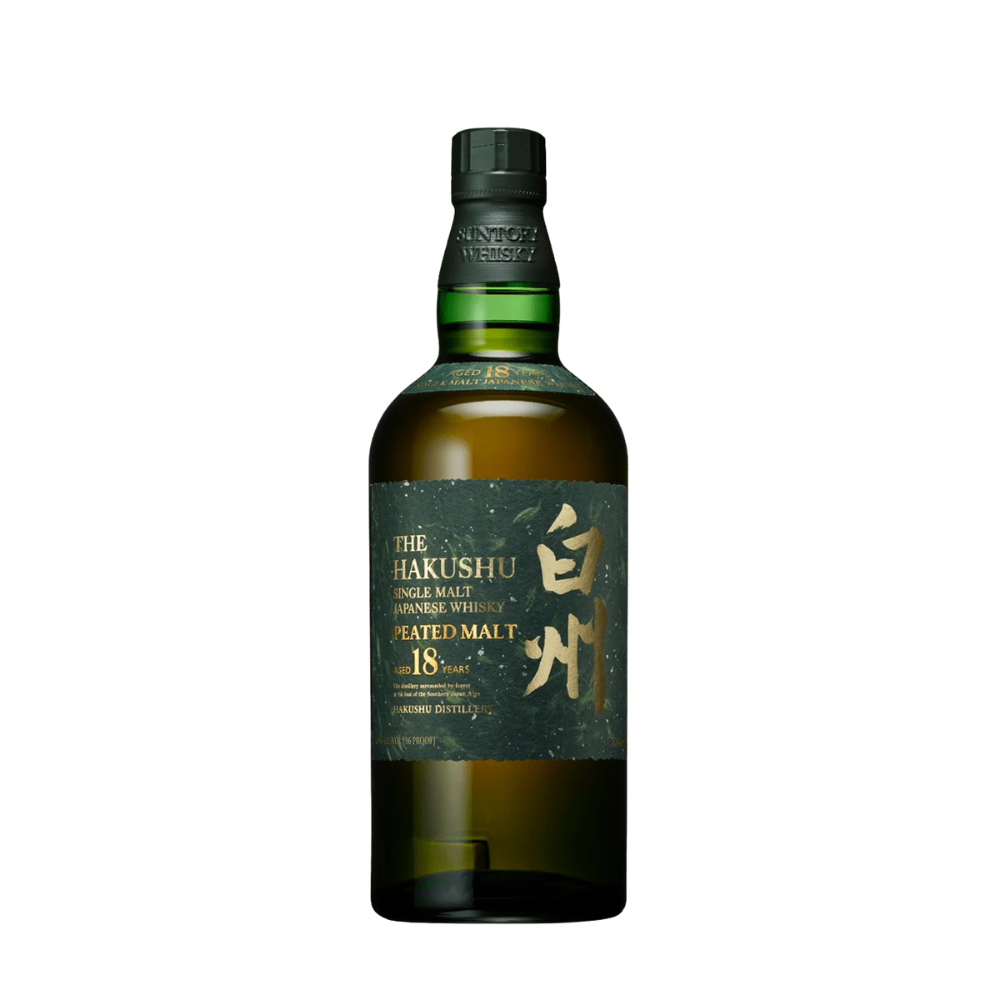 Buy Suntory The Hakushu 18 Year Old Peated Malt - bottle SHIPPING 