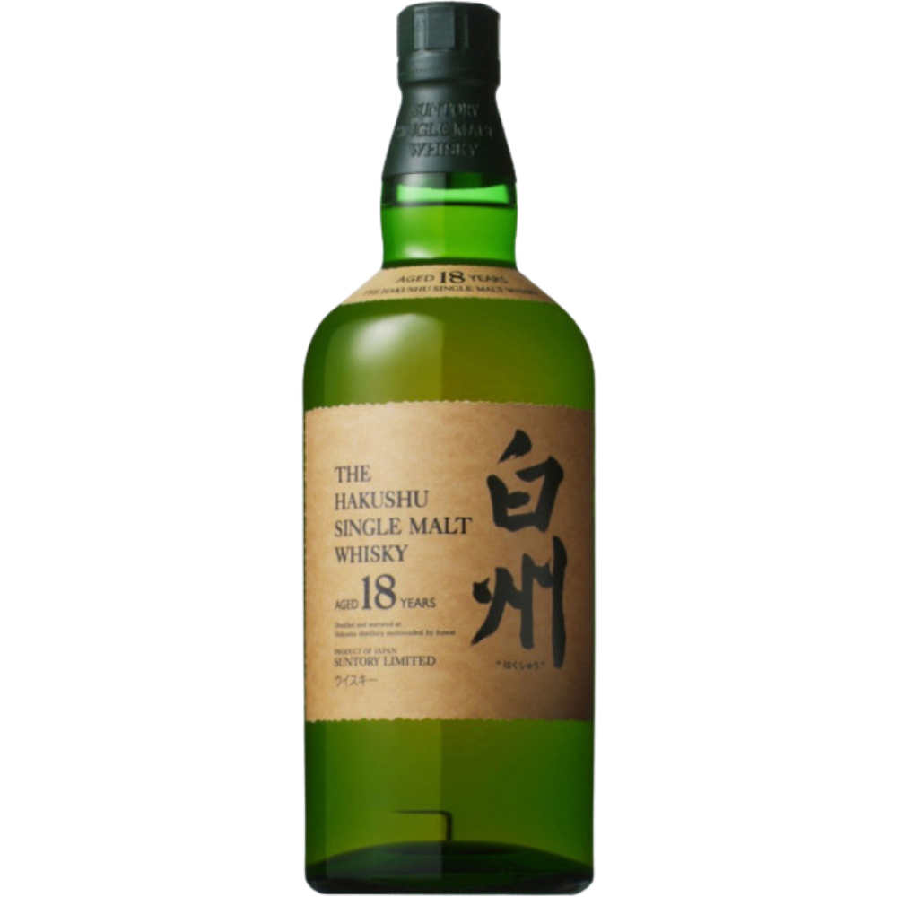 Buy Suntory The Hakushu 18 Year Old Single Malt Whisky - Bottle shipping 