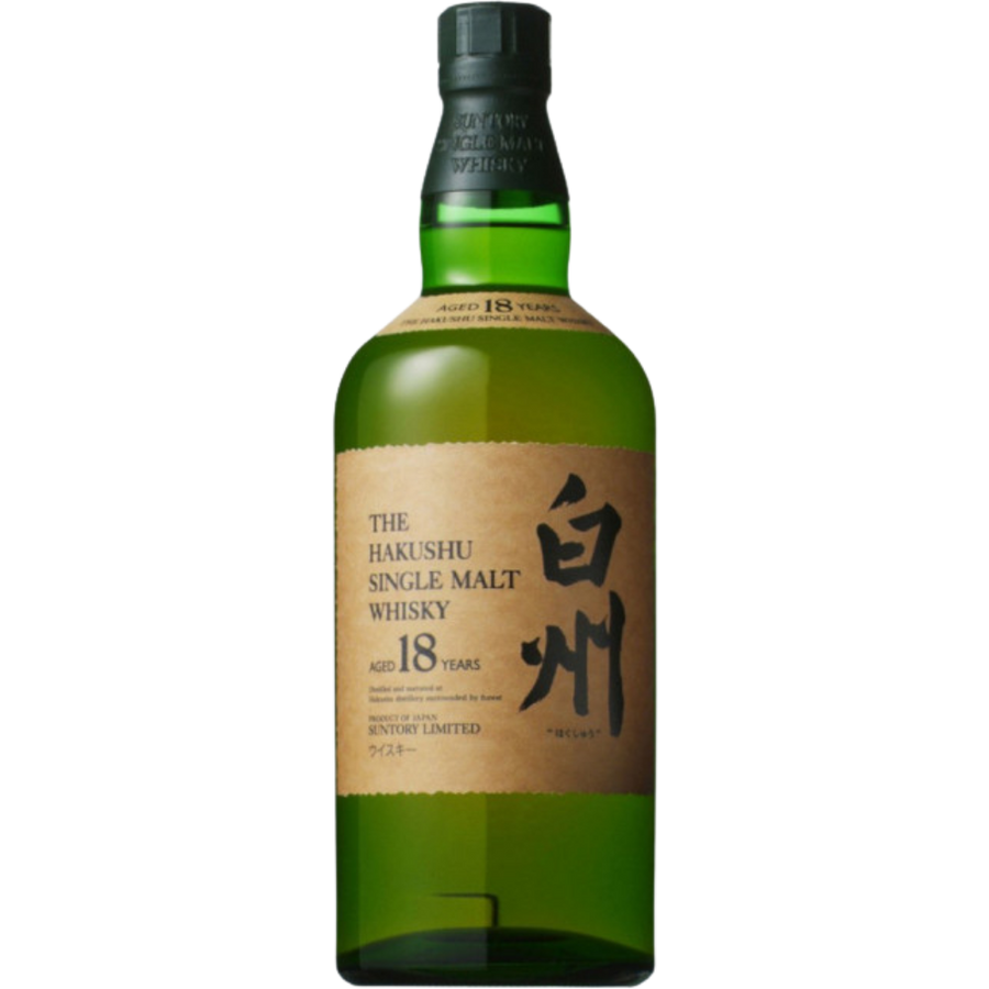 Buy Suntory The Hakushu 18 Year Old Single Malt Whisky - Bottle shipping 