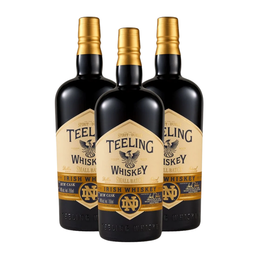 Buy Teeling Notre Dame Small Batch Irish Whiskey 2025 Edition 3-Pack | Bottle Shipping 