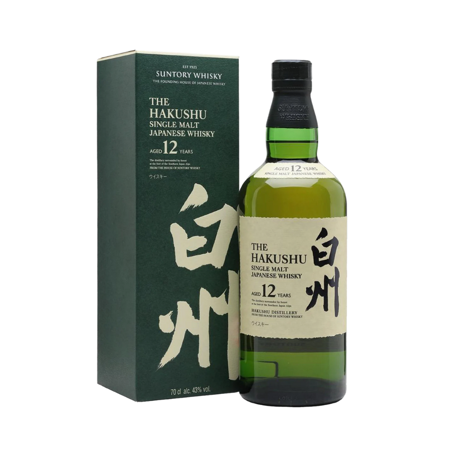 Buy The Hakushu 12 Years Old Japanese Single Malt Whisky  - Bottle Shipping 
