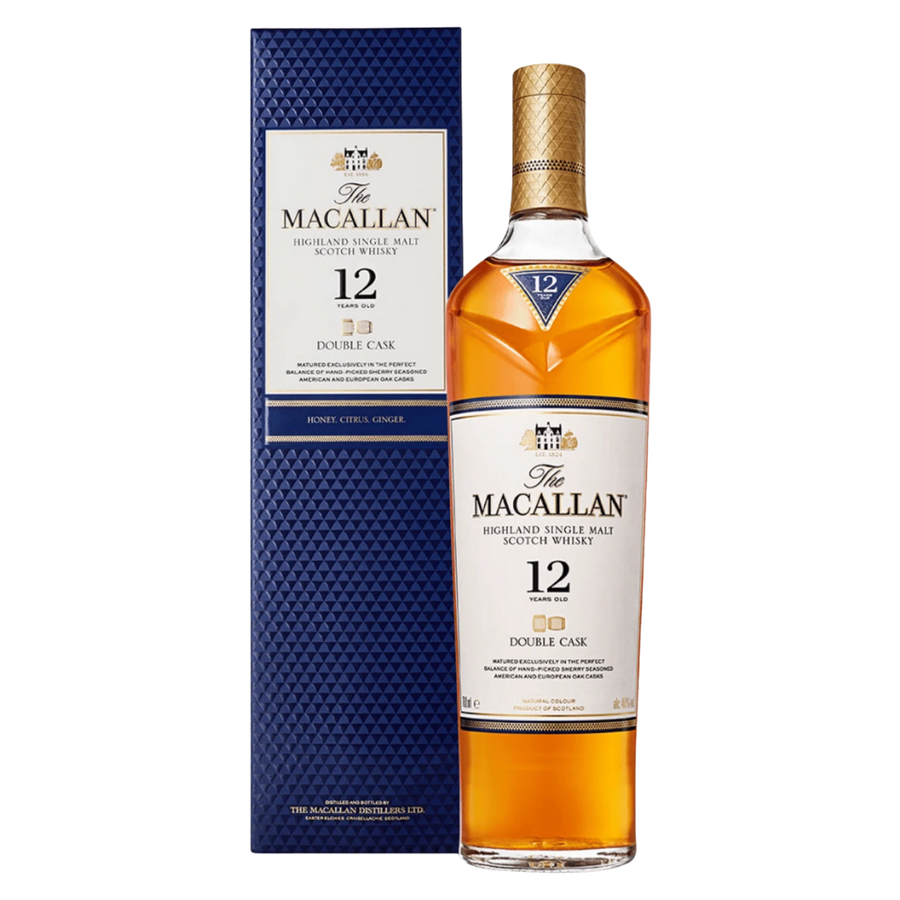 Buy The Macallan 12 Year Double Cask Single Malt Scotch Whisky 750 mL | Bottle Shipping 