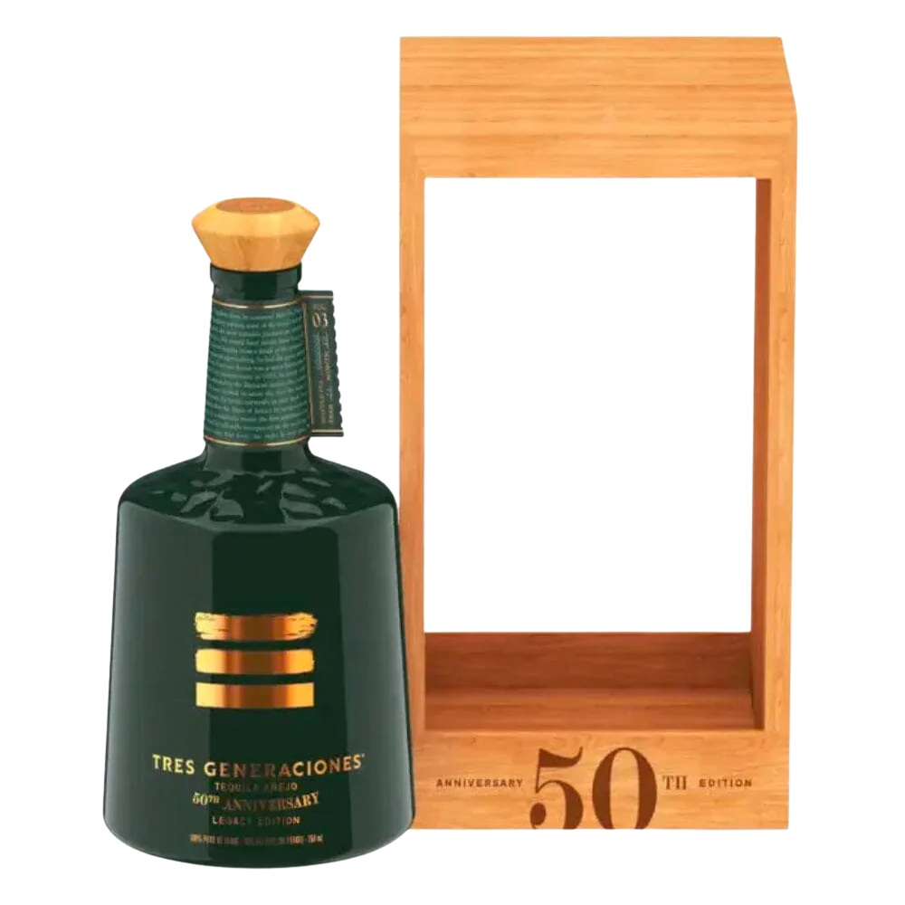 Buy Tres Generaciones 50th Anniversary Anejo Tequila  - Bottle Shipping 