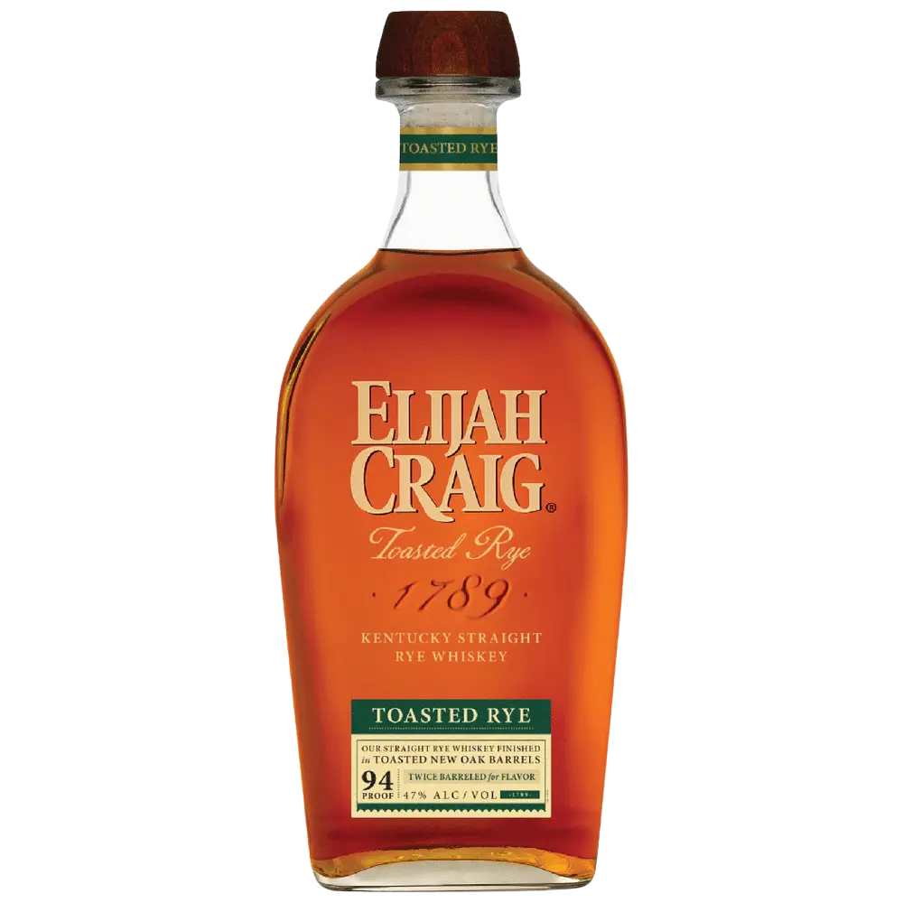 Elijah Craig Toasted Rye Whiskey 750ml