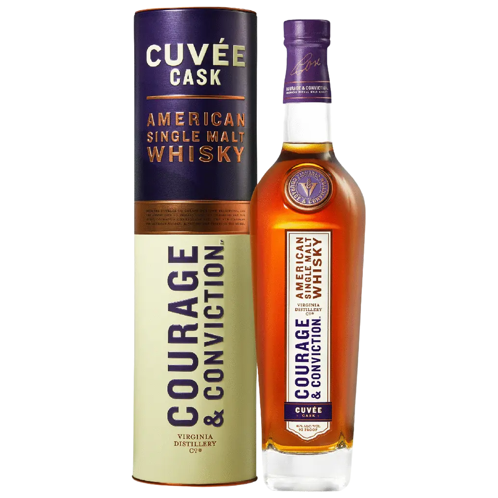 Buy Virginia Distillery Courage & Conviction Cuvee Cask Single Malt Whisky | Bottle Shipping