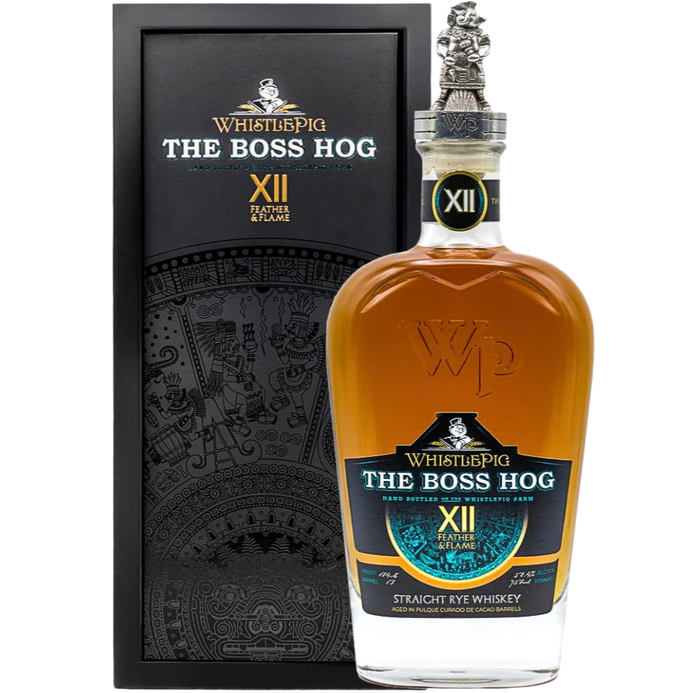 Buy  WhistlePig Boss Hog XII Feather & Flame Straight Rye Whiskey - Bottle shipping 