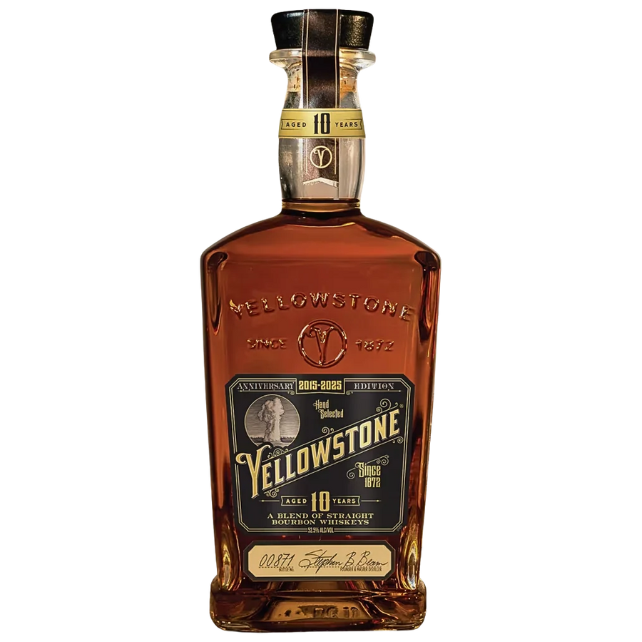 Buy Yellowstone 10 Year Anniversary Limited Edition Bourbon 2025 Release | Bottle Shipping 