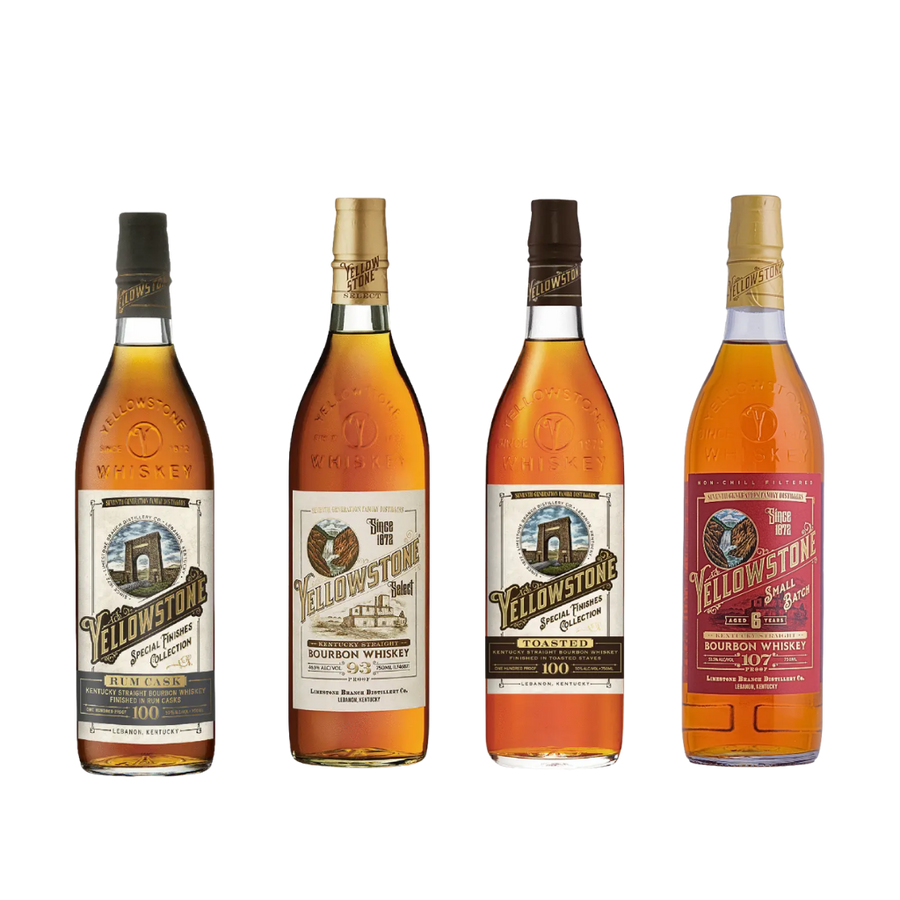 Buy Yellowstone Bourbon Collection Bundle 750 mL x4 | Bottle Shipping 