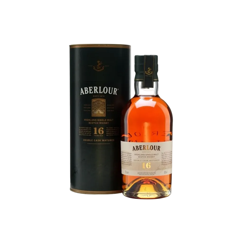 Aberlour 16 Year Old Single Malt Scotch Whisky 750ml bottle double cask matured Speyside Scotch