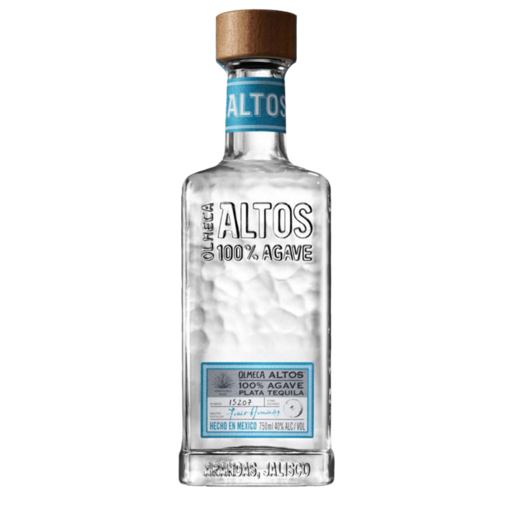 Altos Tequila Plata 750ML bottle – premium 100% blue agave silver tequila from Jalisco Mexico