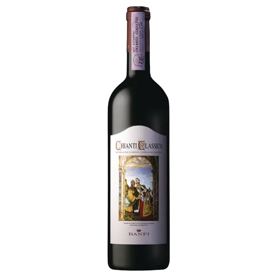 Banfi Chianti Classico 750ML Italian red wine bottle from Tuscany DOCG