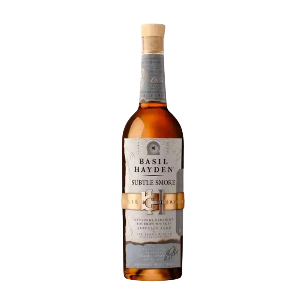 Basil Hayden Subtle Smoke Bourbon Whiskey 750 ML premium Kentucky small batch bourbon bottle