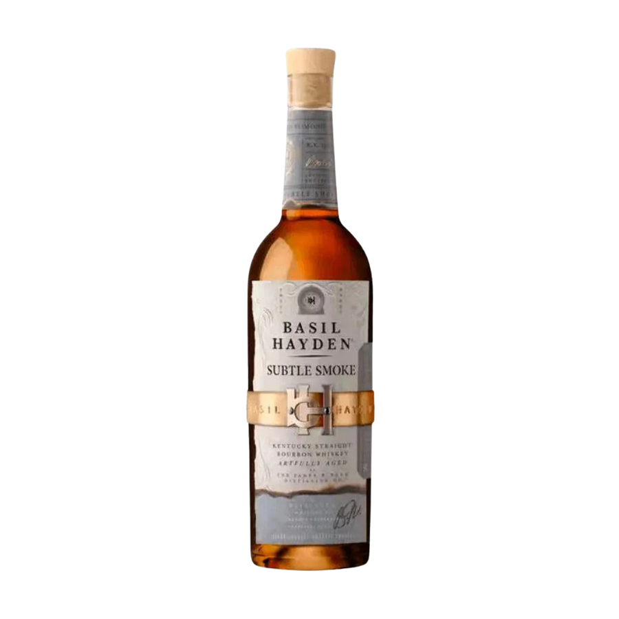 Basil Hayden Subtle Smoke Bourbon Whiskey 750 ML premium Kentucky small batch bourbon bottle