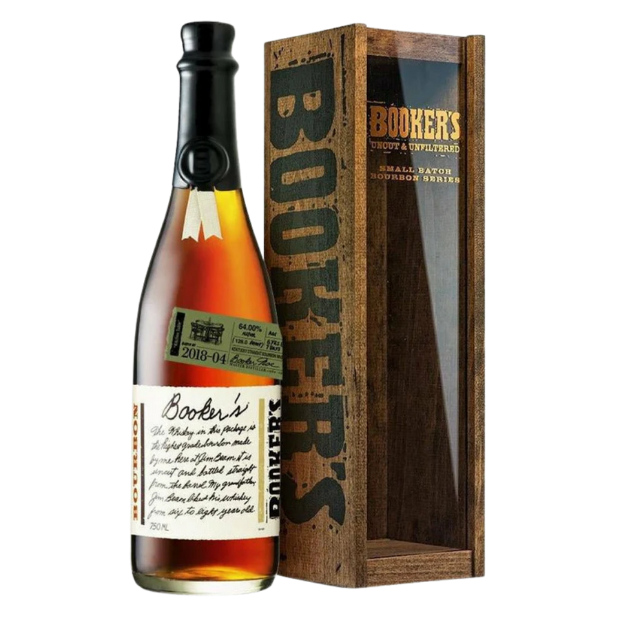Bottle of Booker’s 2018-04 Kitchen Table Small Batch Bourbon 750ml