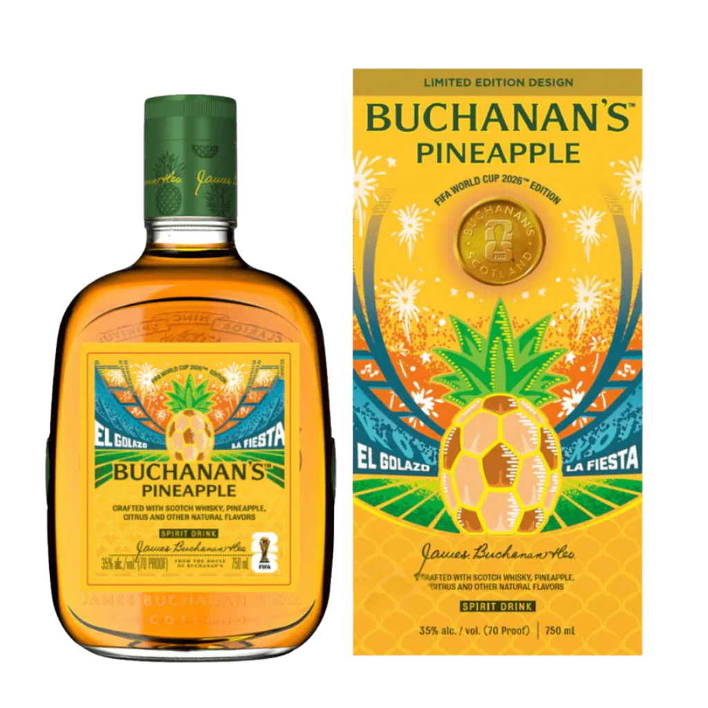 Buy Buchanan's DeLuxe Pineapple FIFA World Cup 2026 - Online Bottle Shipping 