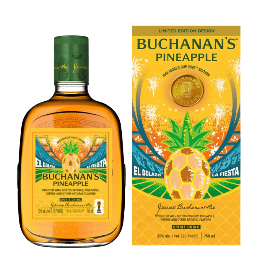 Buy Buchanan's DeLuxe Pineapple FIFA World Cup 2026 - Online Bottle Shipping 