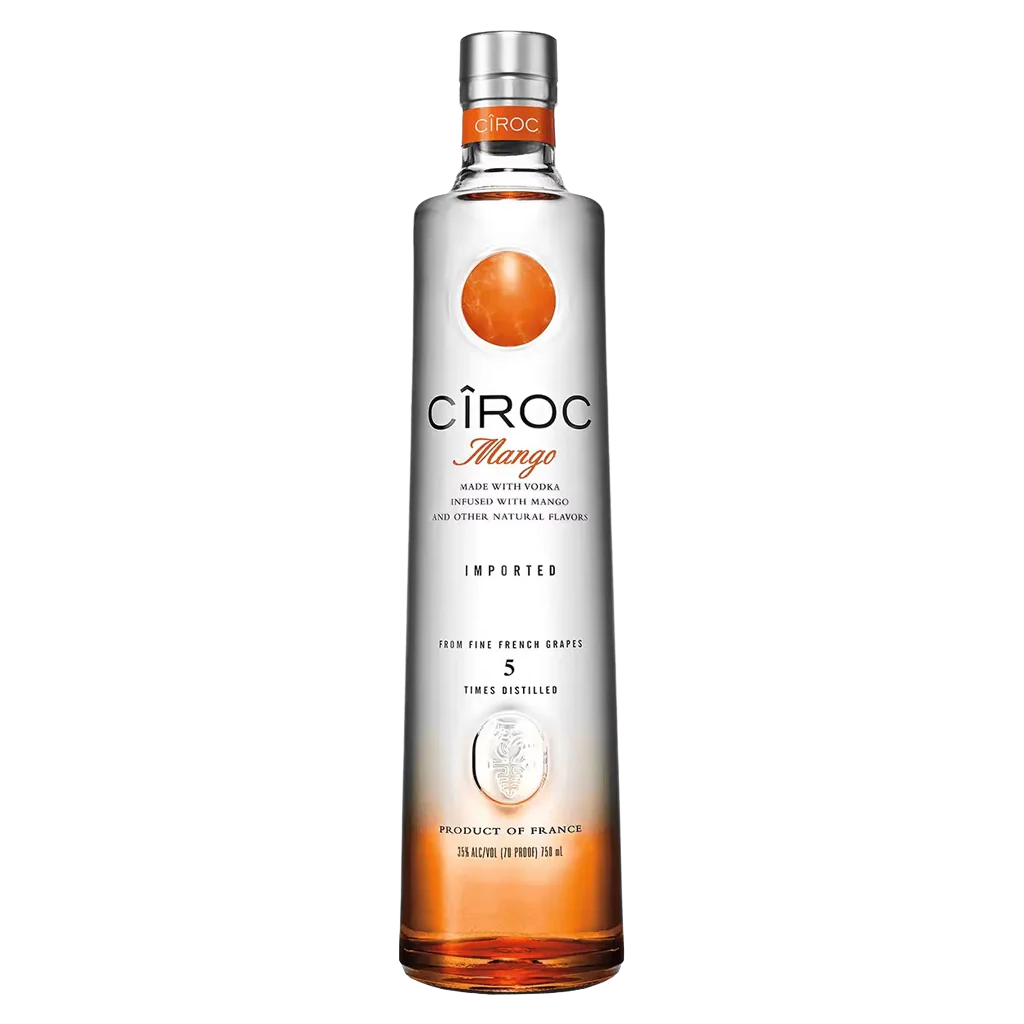 buy Cîroc Mango Vodka 375ml premium French grape vodka online bottle shipping 