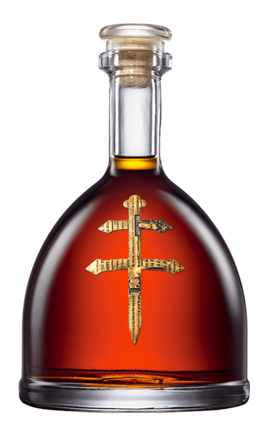 D'Usse VSOP Cognac 750ML premium French cognac bottle with gold label and amber spirit