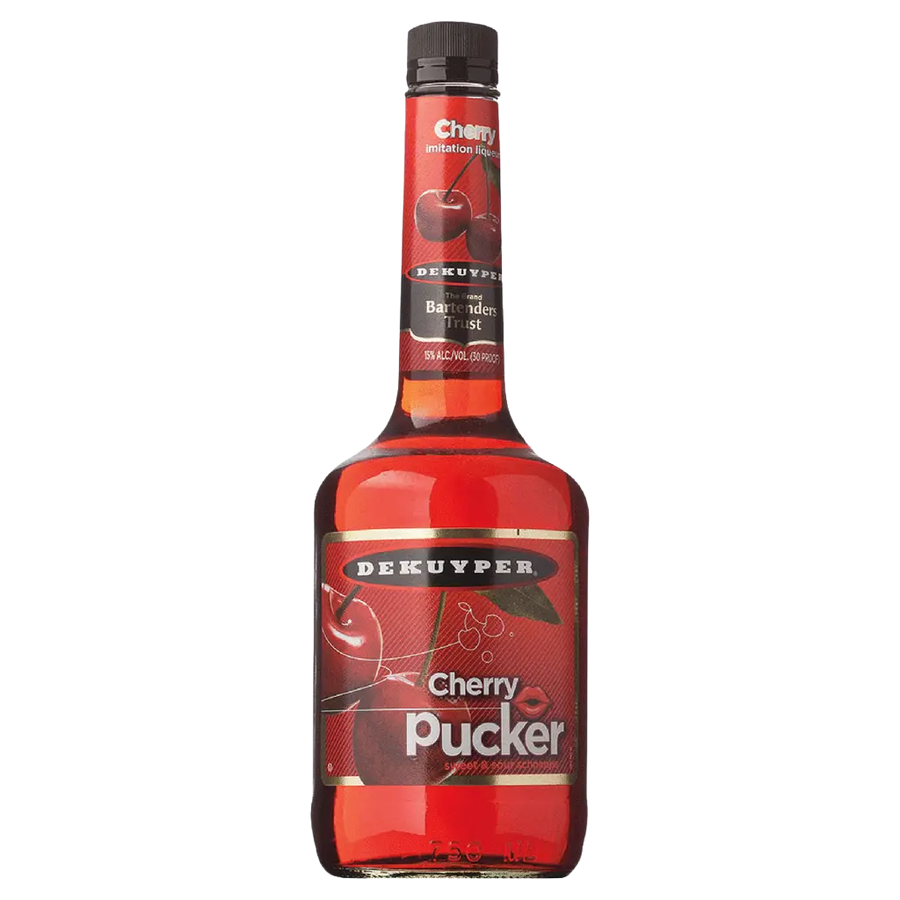 buy DeKuyper Cherry Pucker Cherry Schnapps Liqueur 750ml online bottle shipping liquor 