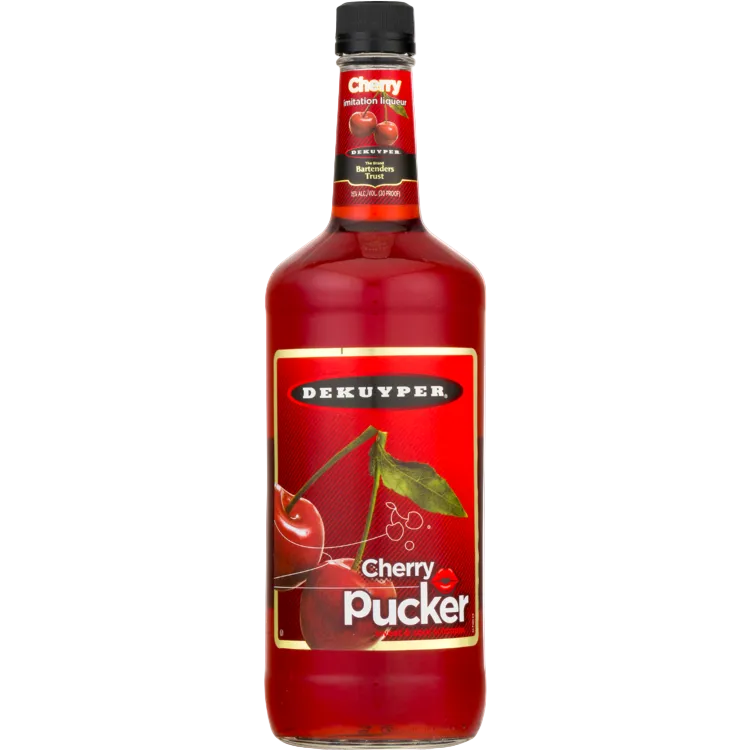 DeKuyper Sweet and Sour Schnapps Liqueur 750 ML bottle with citrus-flavored cocktail mixer appearance