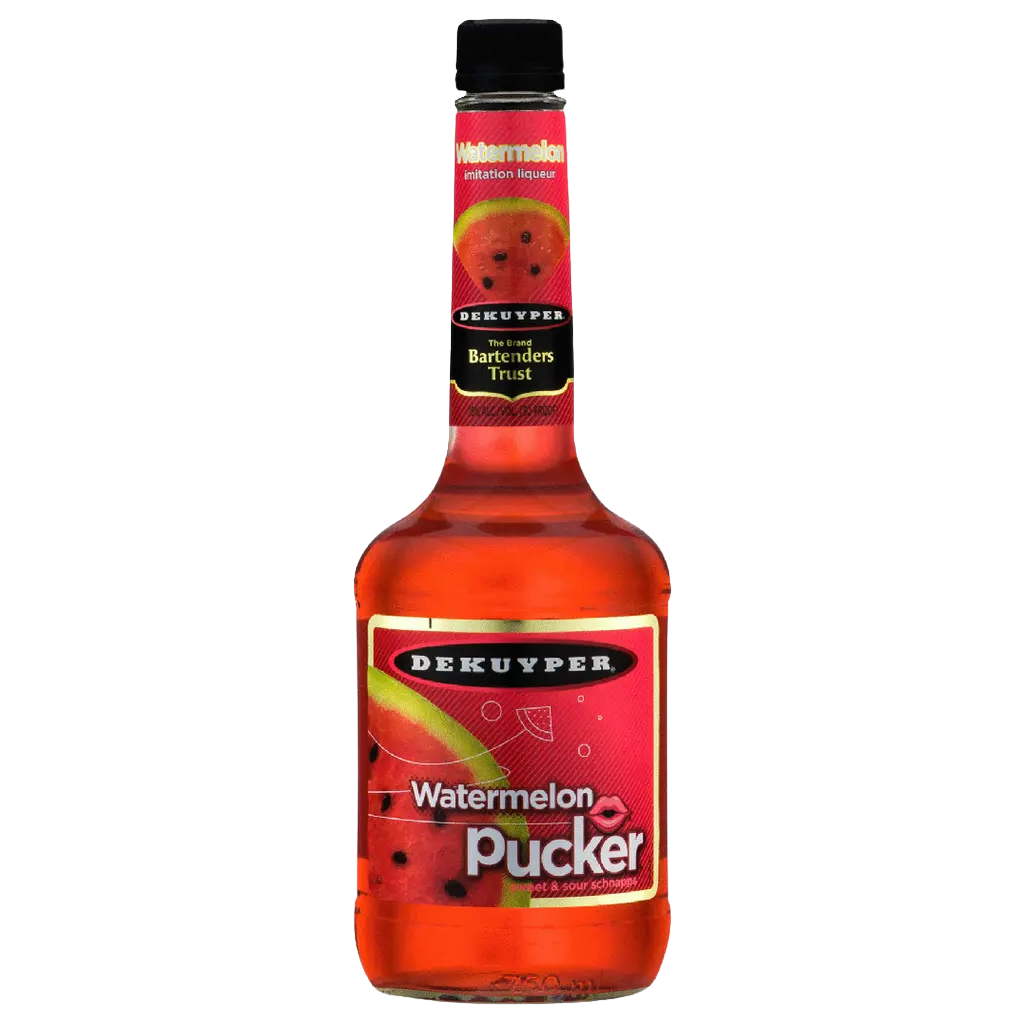 buy DeKuyper Watermelon Pucker Schnapps Liqueur 750ml online bottle shipping liquor 