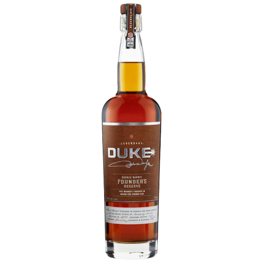 Buy Duke Rye Double Barrel Founders Reserve premium rye whiskey bottle 2 Bottte shipping 