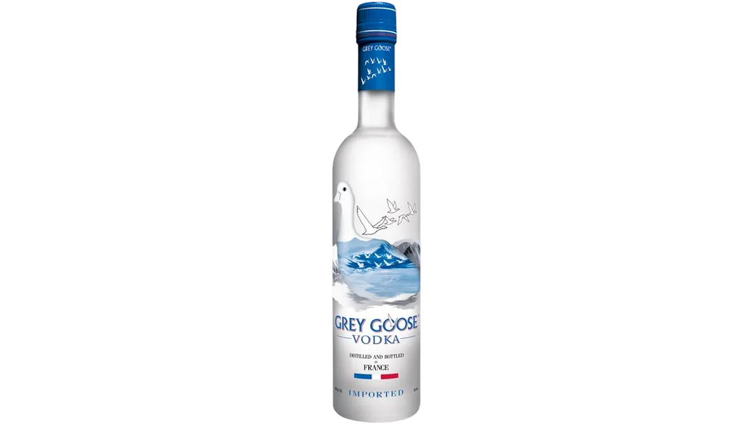 Grey Goose Vodka 200 ML premium French vodka mini bottle 40% ABV clear glass bottle