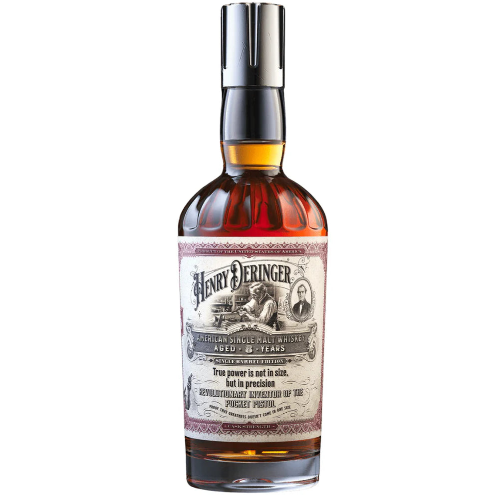 Henry Deringer 8 Year American Single Malt Whiskey 750ml