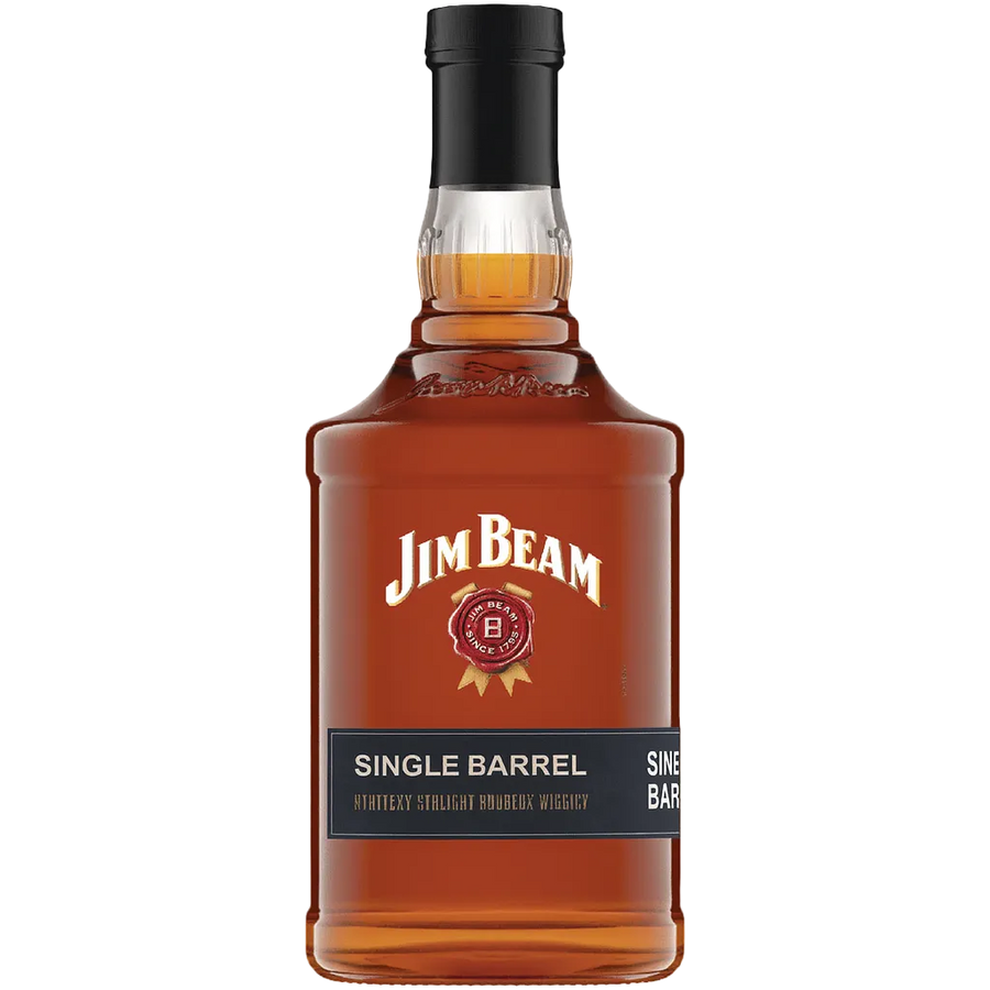 Jim Beam Single Barrel Whiskey 750 ML premium Kentucky straight bourbon whiskey bottle