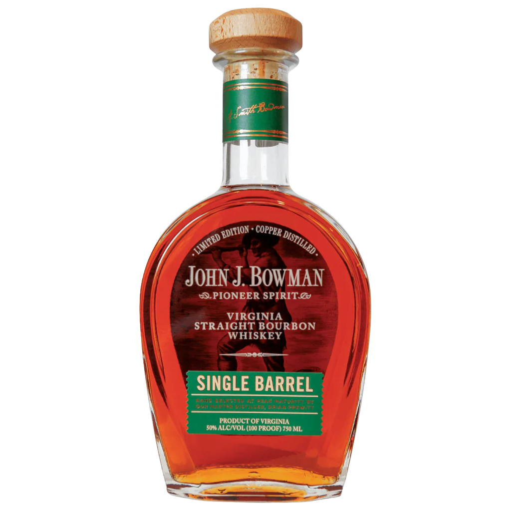 John J. Bowman Single Barrel Virginia Straight Bourbon Whiskey