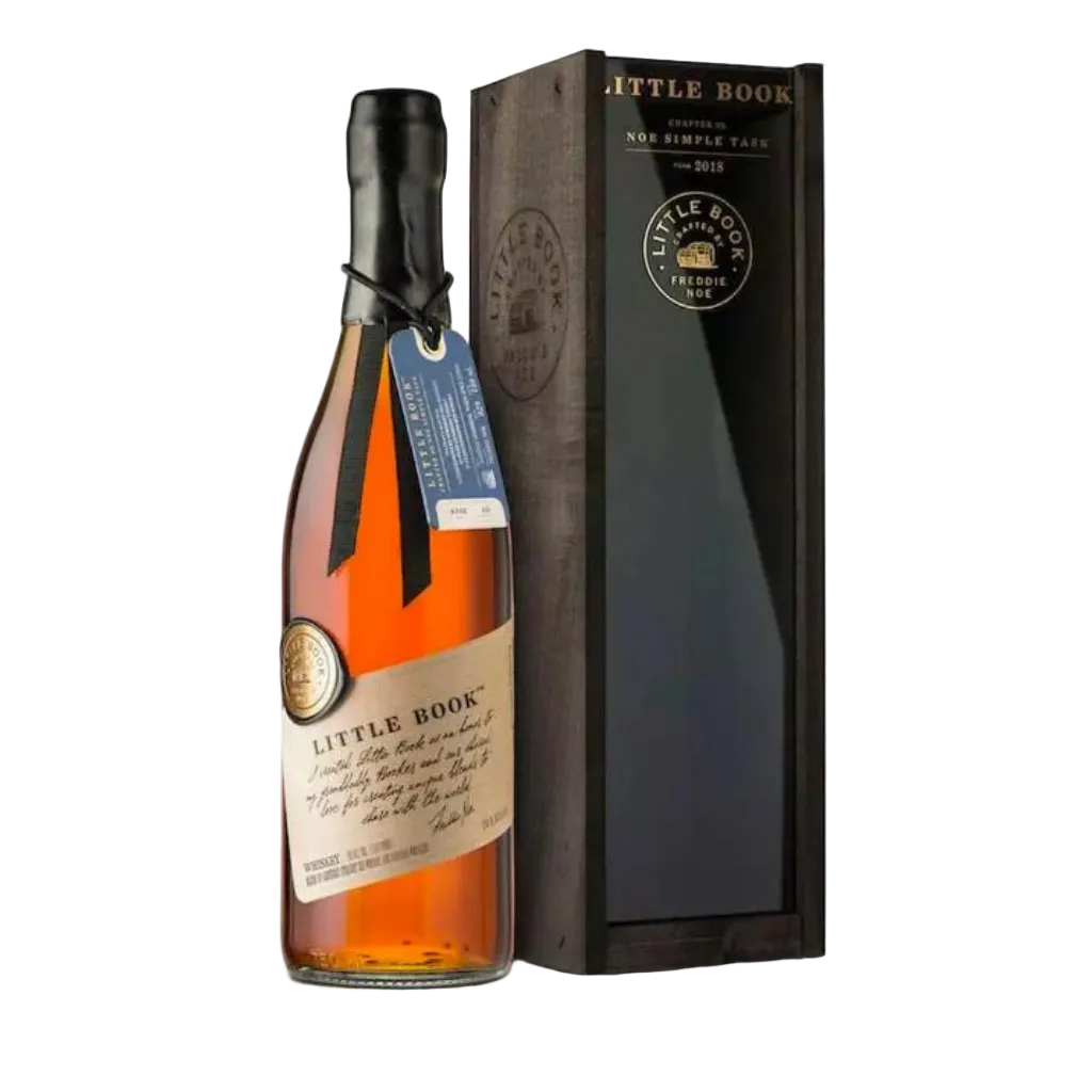 Little Book Chapter 2 Noe Simple Task Blended Straight Bourbon bottle – limited release Kentucky cask strength bourbon whiskey