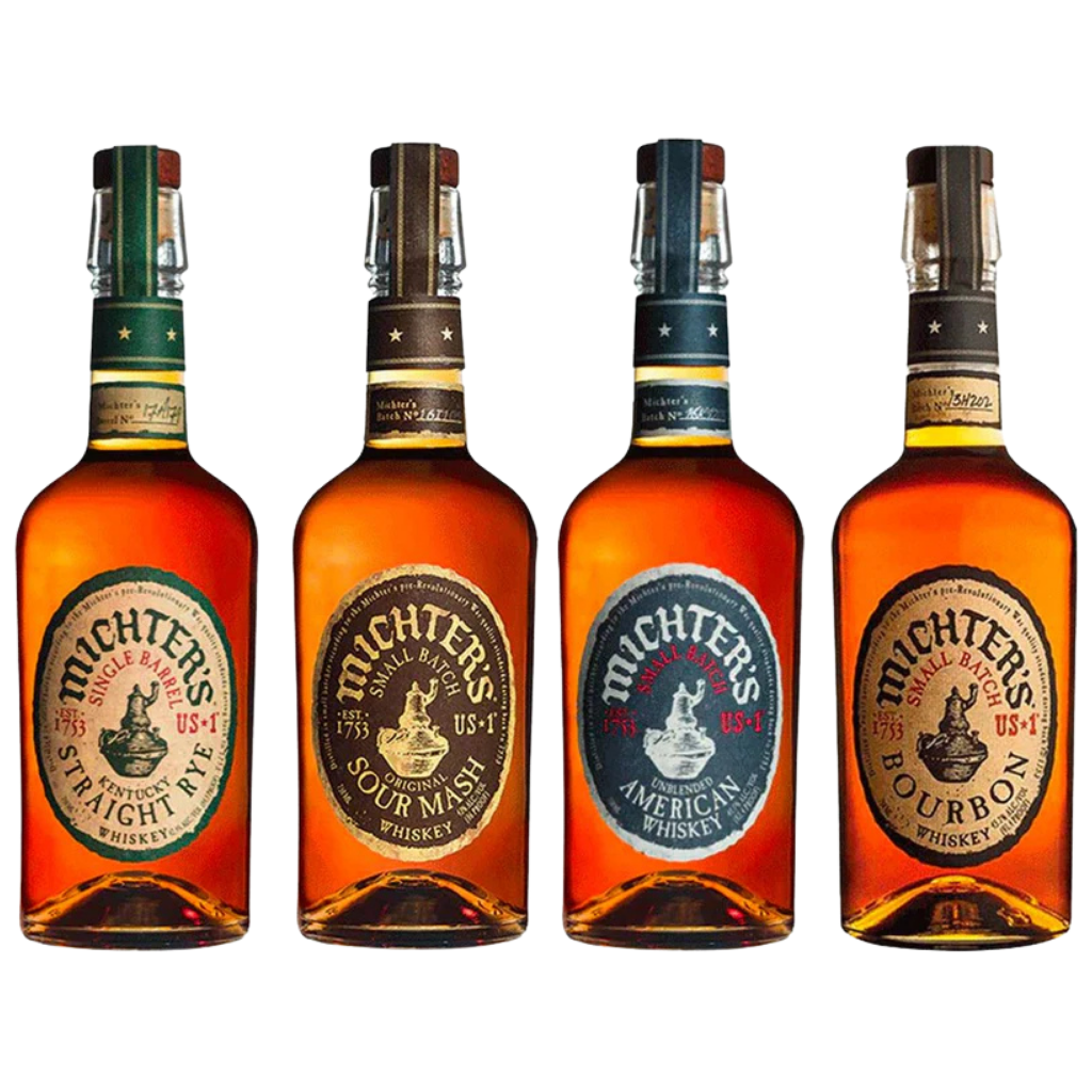 BUy Michter’s Value Bundle Whiskey premium small batch bourbon and rye whiskey gift set Bottle Shipping 