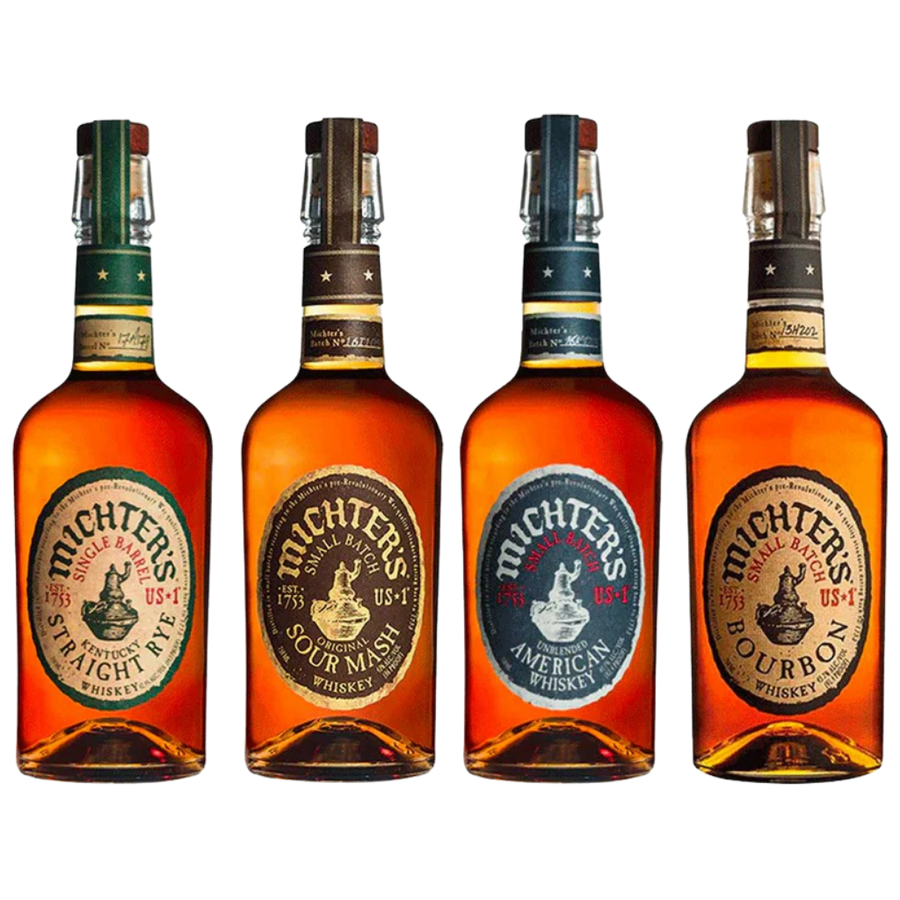 BUy Michter’s Value Bundle Whiskey premium small batch bourbon and rye whiskey gift set Bottle Shipping 