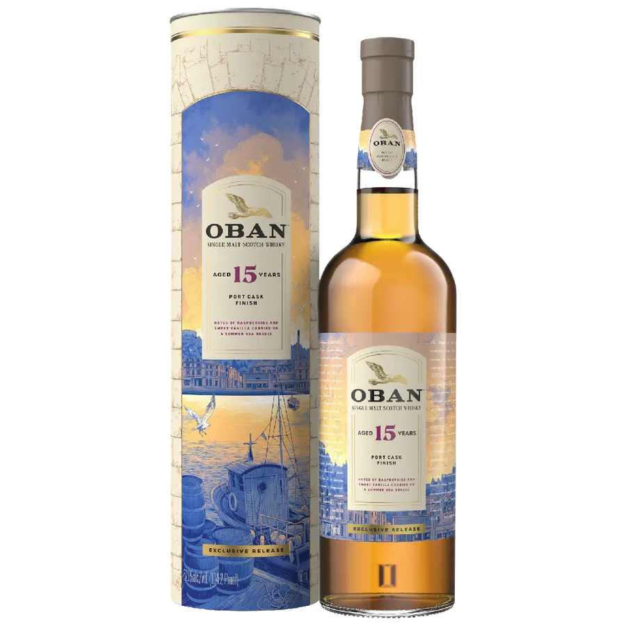 Buy Oban 15 Year Port Cask Finished Single Malt Scotch Whisky 