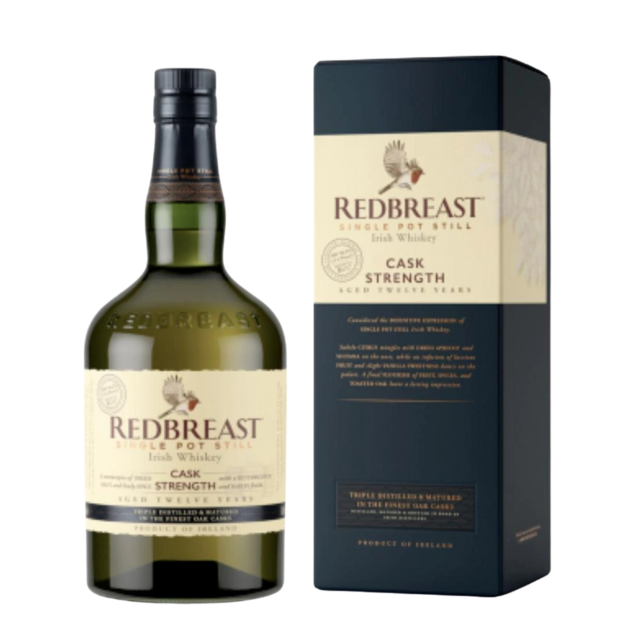 Buy Redbreast Cask Strength Single Pot Still Irish Whiskey Bottle Shipping 
