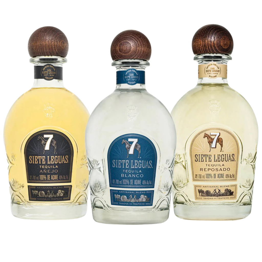 Buy Siete Leguas Añejo and Reposado Tequila bottles bundle Bottle Shipping 
