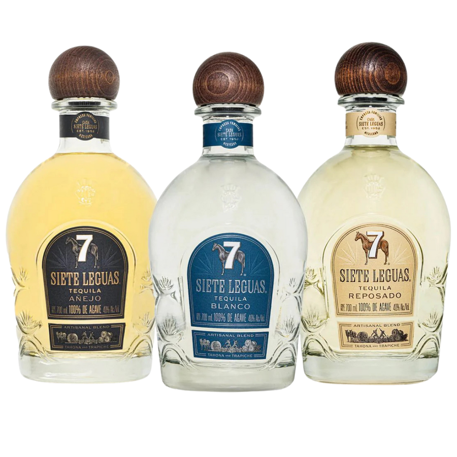 Buy Siete Leguas Añejo and Reposado Tequila bottles bundle Bottle Shipping 