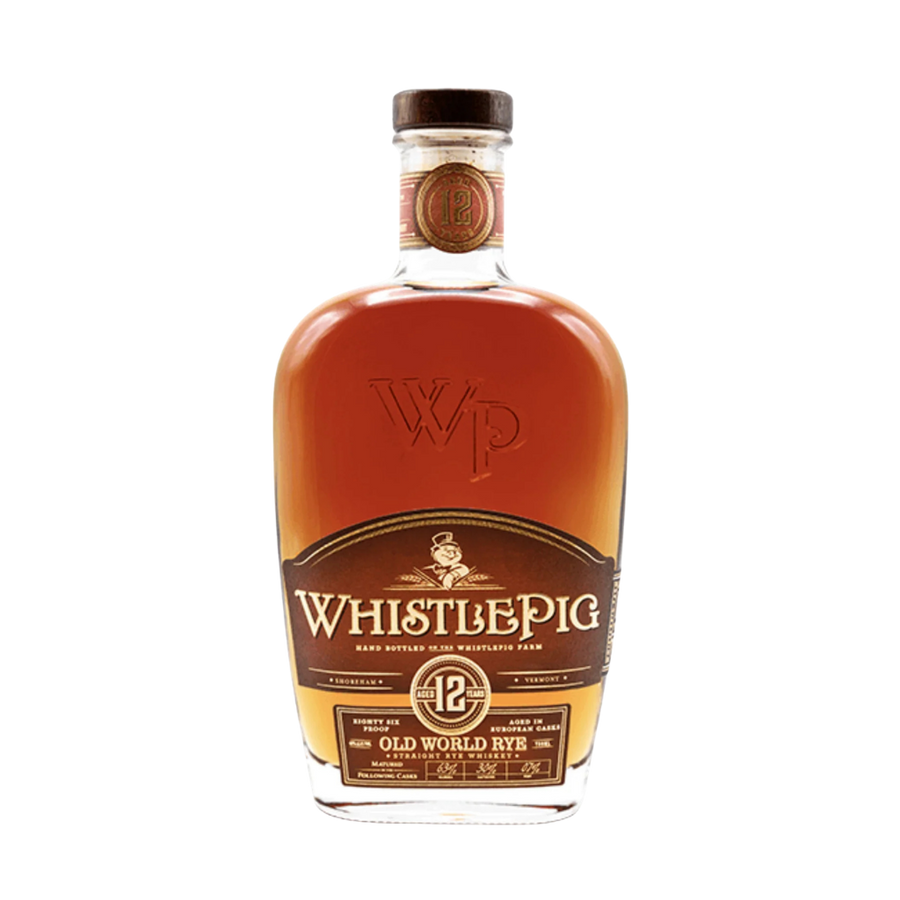 Buy Bottle of WhistlePig 12 Year Old World Rye Whiskey 