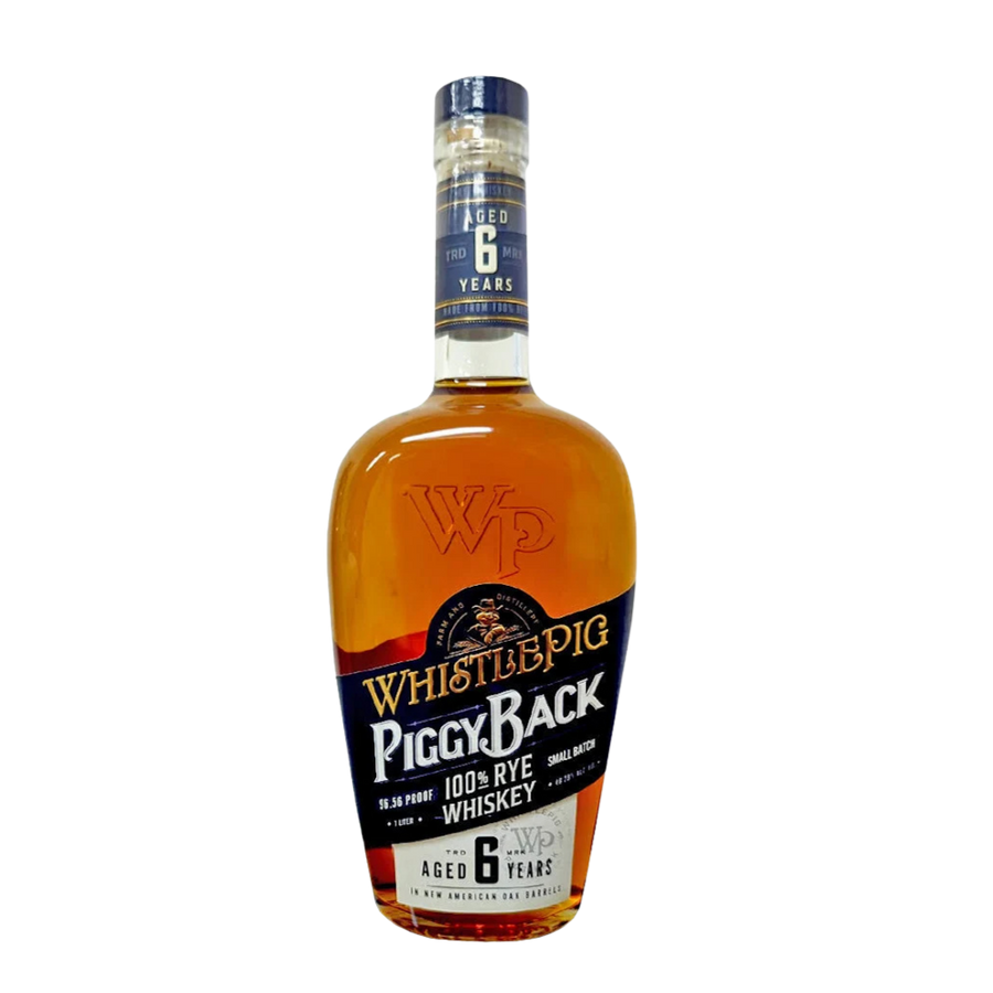 Buy WhistlePig 6 Yr PiggyBack Rye Whiskey Bottle Shipping 